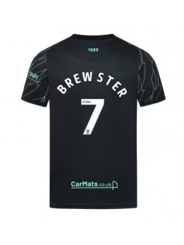 Sheffield United Rhian Brewster #7 Replika Borta Kläder 2024-25 Kortärmad
